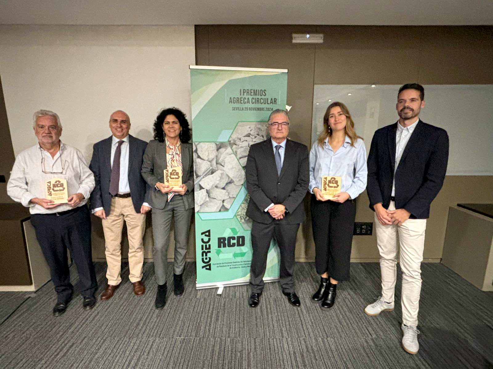 Sevilla acoge los I Premios AGRECA Circular, en el marco de la asamblea anual de la asociación